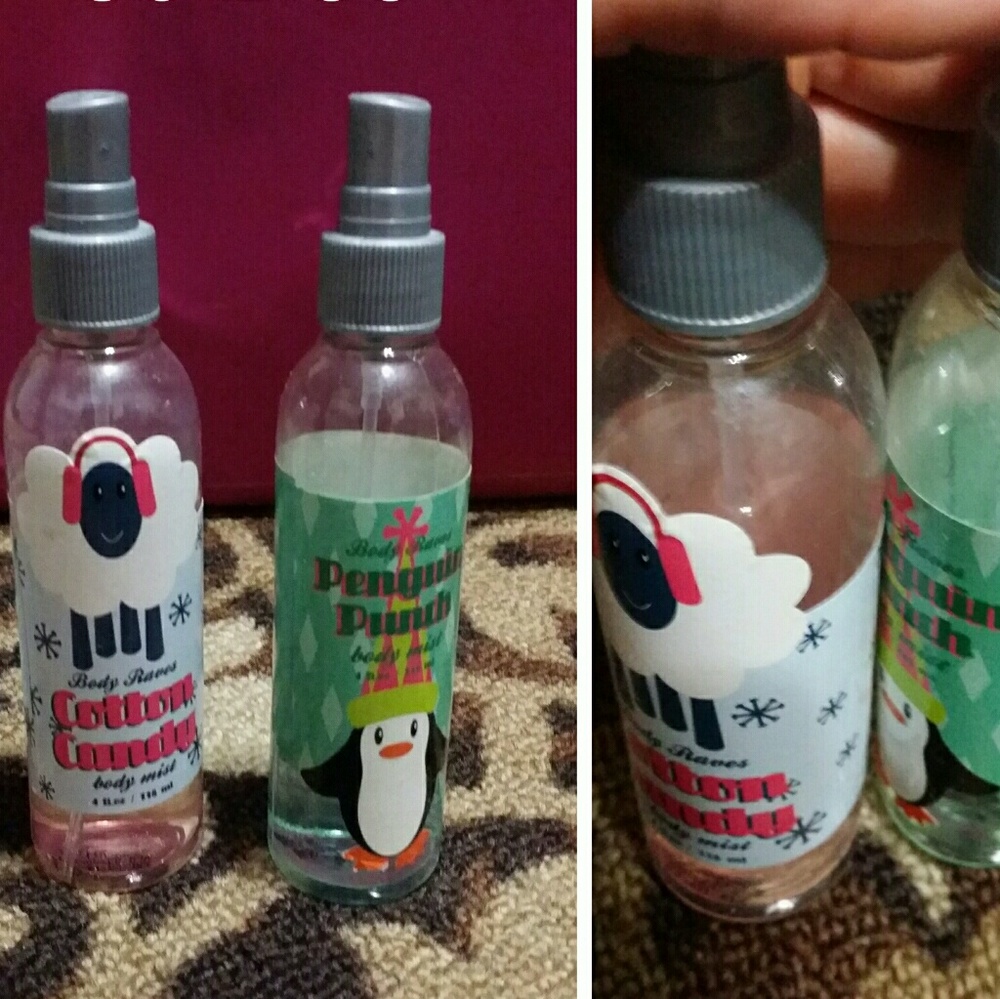 2 body sprays